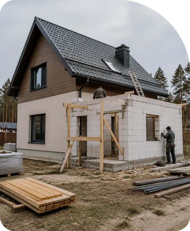 Пристройка ванной комнаты в Каменске-Уральском по цене от 478710 р. | РадиДОМА-Кмн