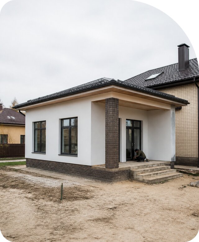 Строительство одноэтажной пристройки в Каменске-Уральском от 478710 р. | РадиДОМА-Кмн